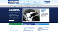 Desktop Screenshot of cleanwaternashville.org